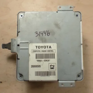 TOYOTA COROLLA AT ECM ECU COMPUTER 89661-02K20